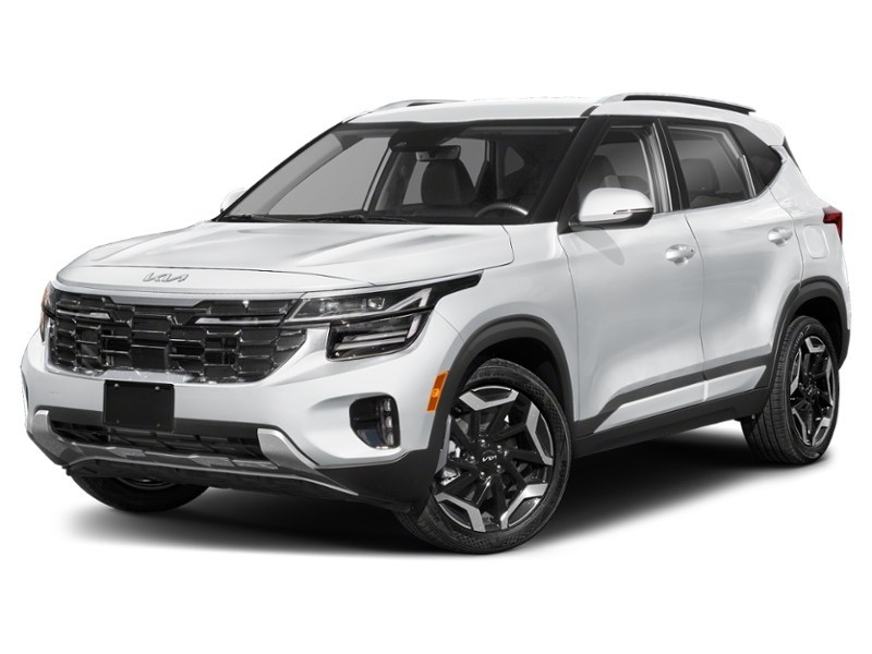 2024 Kia Seltos SX AWD w/Black Interior Snow White Pearl  Shot 4