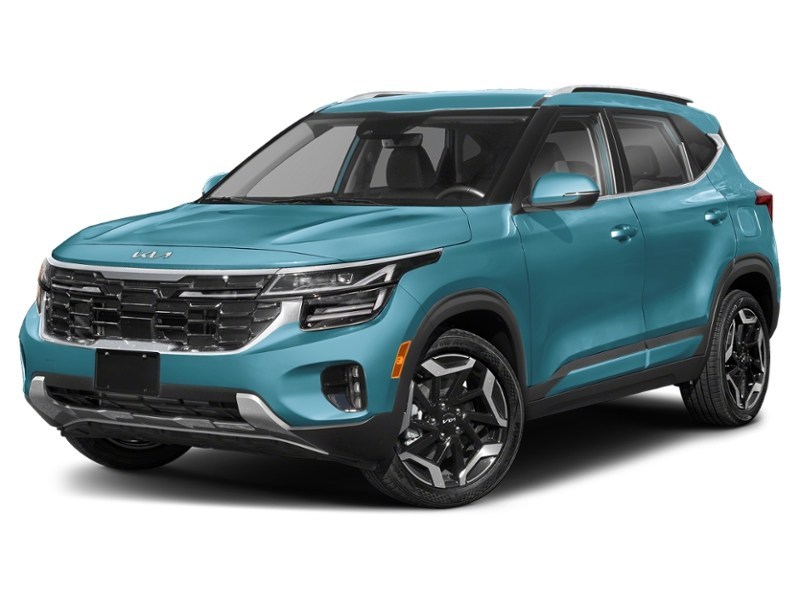 2026 Kia Seltos SX AWD w/Black Interior Pluton Blue  Shot 4