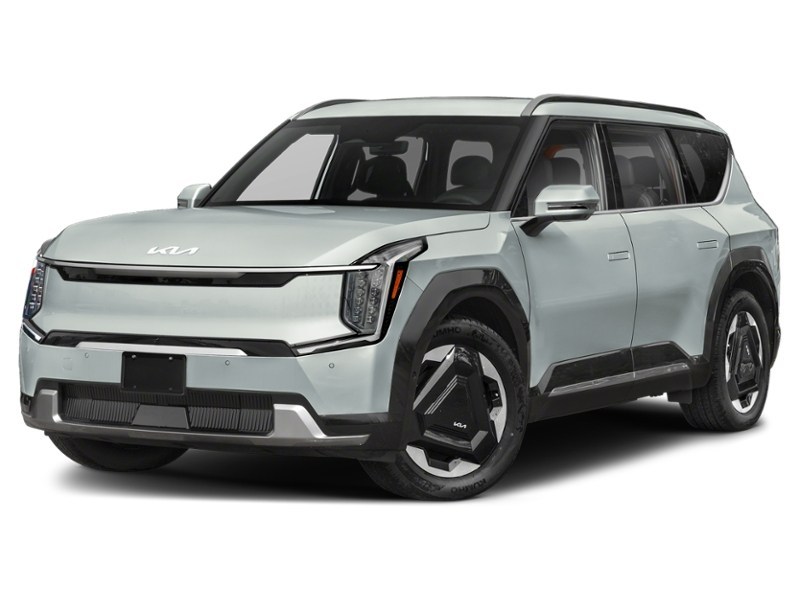 2026 Kia EV9 Land w/Premium Package AWD Ivory Silver  Shot 5