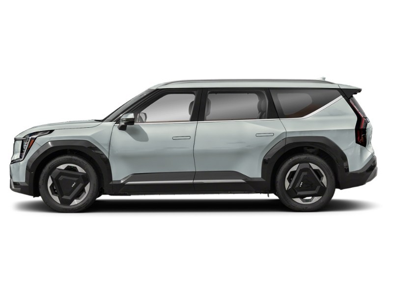 2026 Kia EV9 Land w/Premium Package AWD Ivory Silver  Shot 6