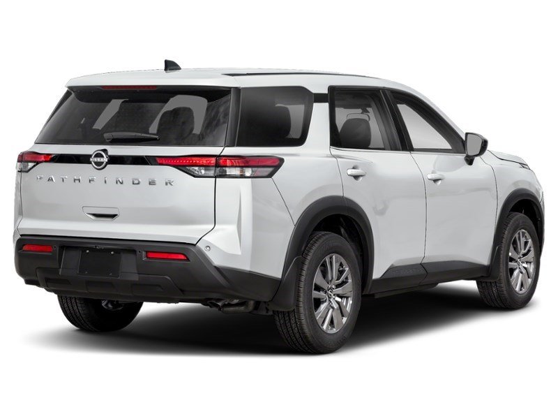 2024 Nissan Pathfinder S 4WD Glacier White  Shot 2