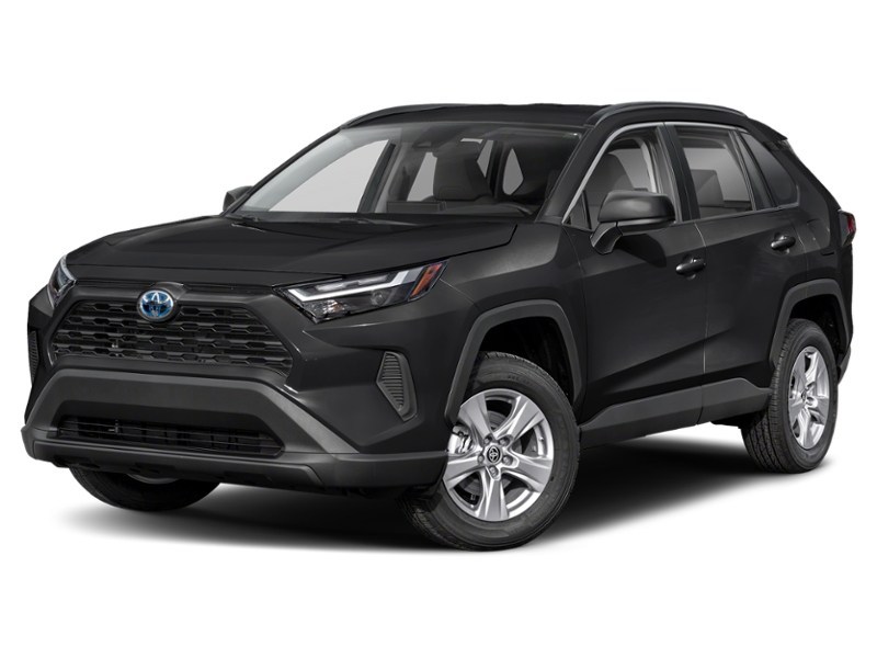 2024 Toyota RAV4 Hybrid Hybrid LE AWD Midnight Black Metallic  Shot 1