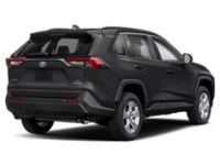 2024 Toyota RAV4 Hybrid Hybrid LE AWD Midnight Black Metallic  Shot 2
