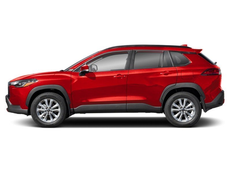 2025 Toyota Corolla Cross LE AWD Soul Red Crystal  Shot 5