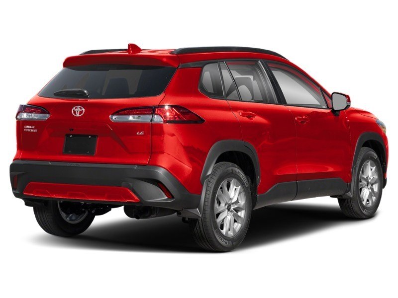 2025 Toyota Corolla Cross LE AWD Soul Red Crystal  Shot 6