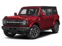 2026 Ford Bronco Outer Banks 4 Door 4x4 Ruby Red Metallic Tinted Clearcoat  Shot 4
