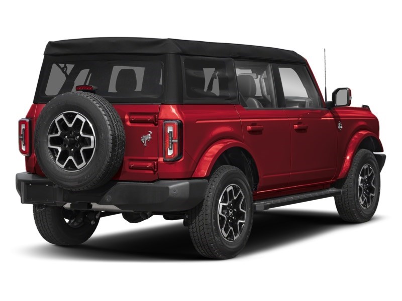 2026 Ford Bronco Outer Banks 4 Door 4x4 Ruby Red Metallic Tinted Clearcoat  Shot 6