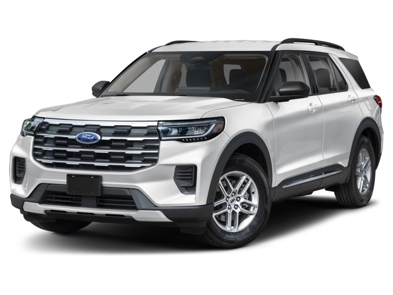 2026 Ford Explorer Active w/200A Pkg 4WD Space White Metallic  Shot 4