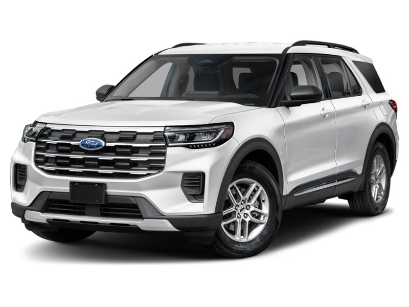 2026 Ford Explorer Active w/200A Pkg 4WD Space White Metallic  Shot 1