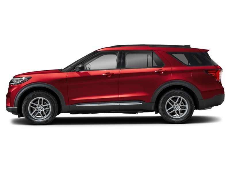 2027 Ford Explorer Active w/200A Pkg 4WD Ruby Red Metallic Tinted Clearcoat  Shot 5