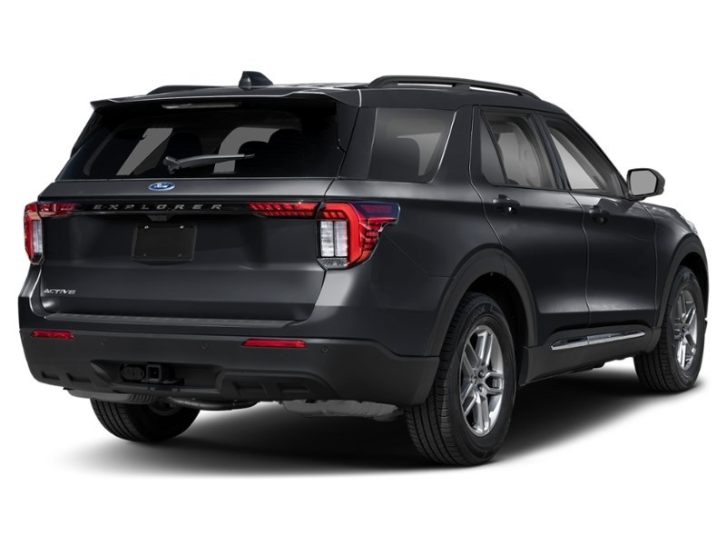2026 Ford Explorer Active w/200A Pkg 4WD Agate Black Metallic  Shot 2