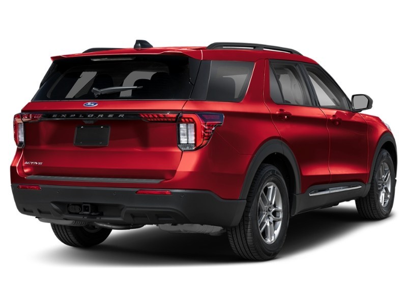 2027 Ford Explorer Active w/200A Pkg 4WD Ruby Red Metallic Tinted Clearcoat  Shot 6