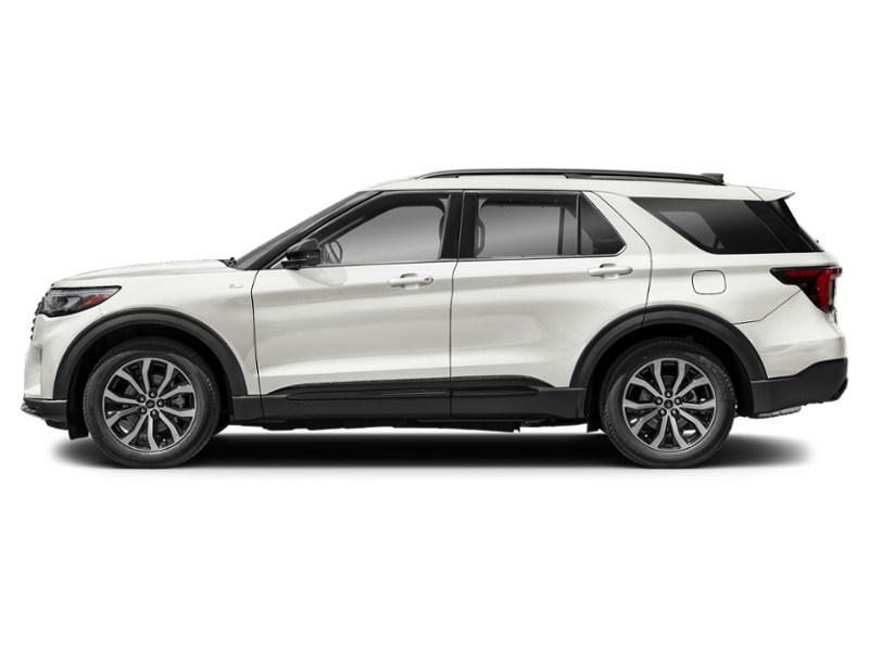 2027 Ford Explorer ST-Line 4WD Star White Metallic Tri-Coat  Shot 5