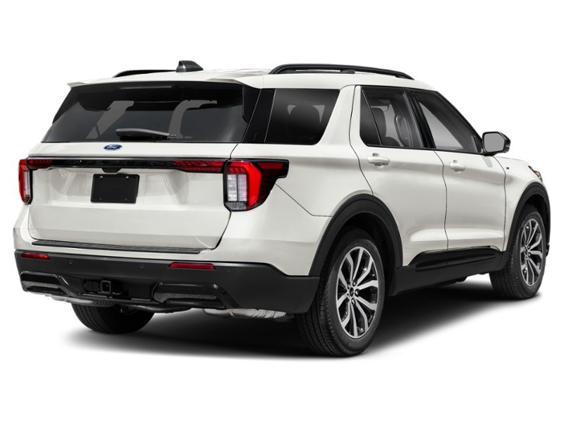 2027 Ford Explorer ST-Line 4WD Star White Metallic Tri-Coat  Shot 2