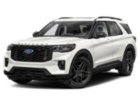 2025 Ford Explorer ST 4WD Star White Metallic Tri-Coat  Shot 1