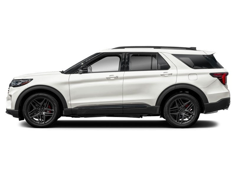 2025 Ford Explorer ST 4WD Star White Metallic Tri-Coat  Shot 3