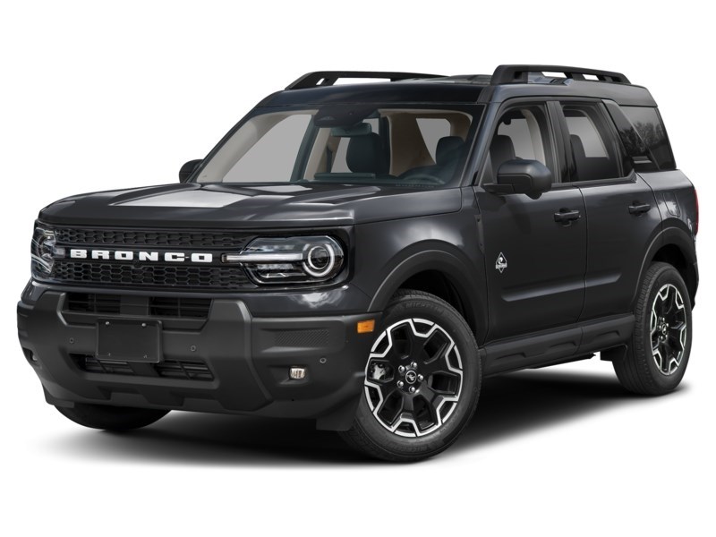 2026 Ford Bronco Sport Outer Banks 4x4 Shadow Black  Shot 4