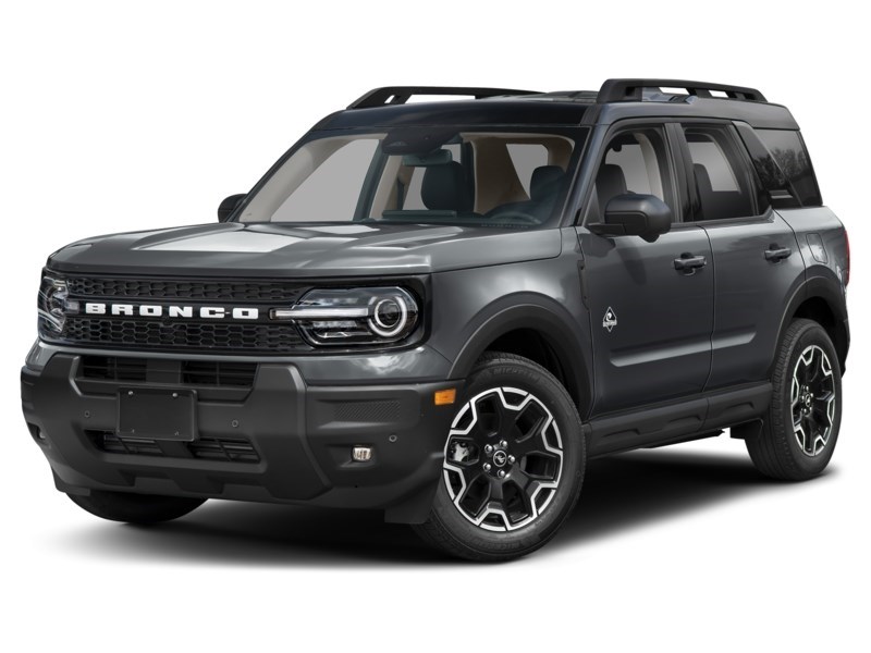 2026 Ford Bronco Sport Outer Banks 4x4 Carbonized Grey Metallic  Shot 1