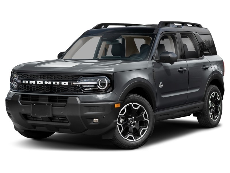2026 Ford Bronco Sport Outer Banks | 4X4 | 1.5L | ROOF | TECH PKG Carbonized Grey Metallic  Shot 1
