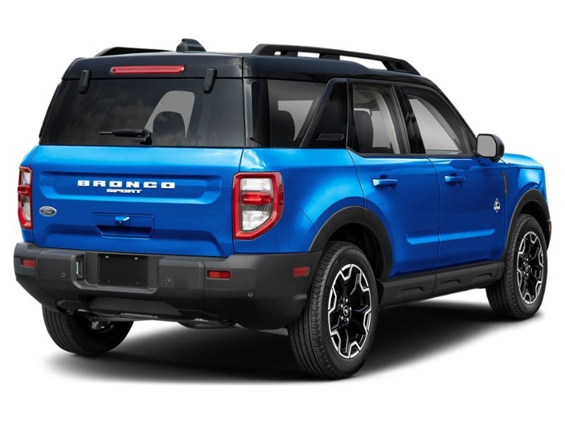 2026 Ford Bronco Sport Outer Banks 4x4 Velocity Blue Metallic  Shot 2