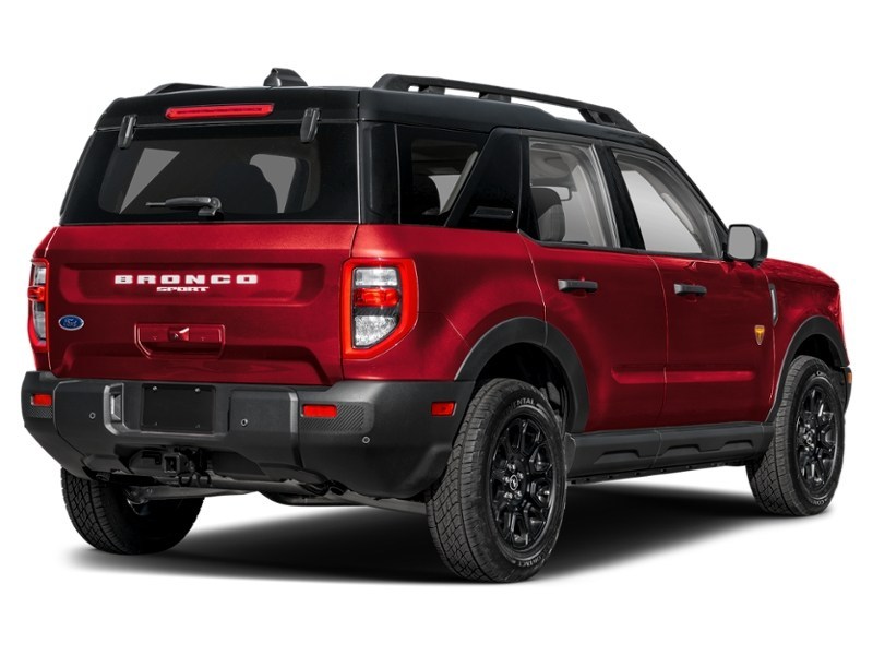 2026 Ford Bronco Sport Badlands 4x4 Ruby Red Metallic Tinted Clearcoat  Shot 6