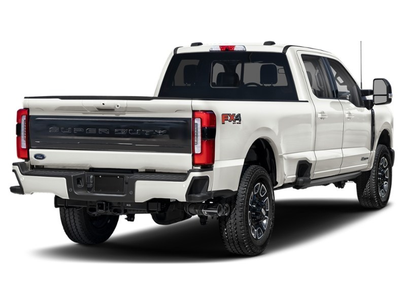 2026 Ford F-350 Platinum 4WD Crew Cab 8' Box Star White Metallic Tri-Coat  Shot 6