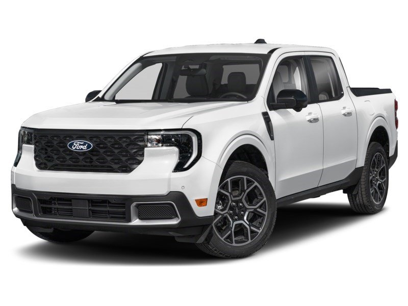 2026 Ford Maverick LARIAT AWD SuperCrew Space White Metallic  Shot 1
