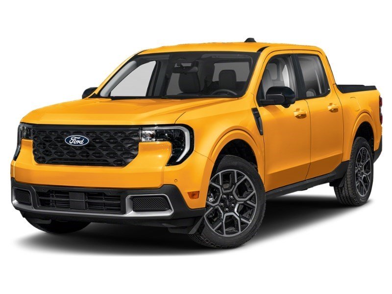 2026 Ford Maverick LARIAT AWD SuperCrew Orange Fury Metallic Tri-Coat  Shot 24
