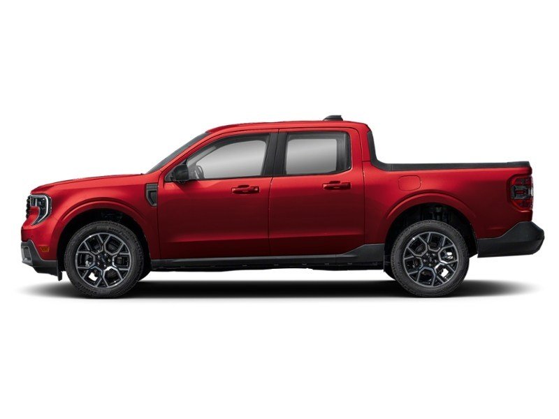2026 Ford Maverick LARIAT AWD SuperCrew Ruby Red Metallic Tinted Clearcoat  Shot 3