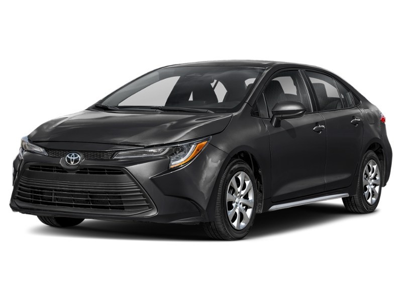 2025 Toyota Corolla LE CVT Midnight Black Metallic  Shot 1