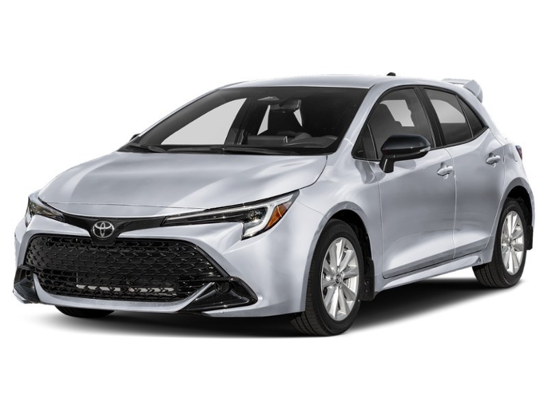 2027 Toyota Corolla Hatchback CVT Classic Silver Metallic  Shot 4