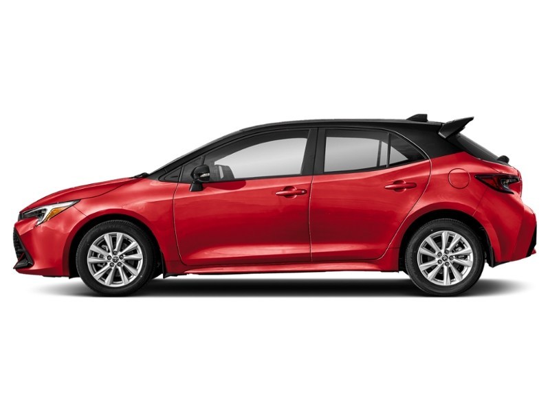 2027 Toyota Corolla Hatchback CVT Finish Line Red w/Black Roof  Shot 5