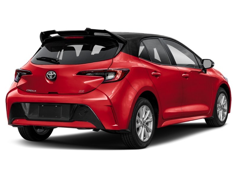 2027 Toyota Corolla Hatchback CVT Finish Line Red w/Black Roof  Shot 6