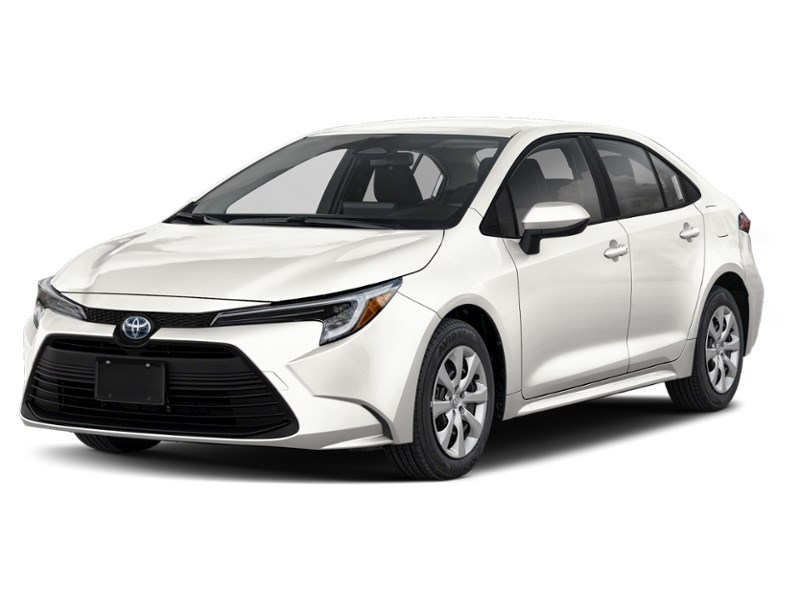 2026 Toyota Corolla Hybrid Hybrid LE CVT AWD White  Shot 7