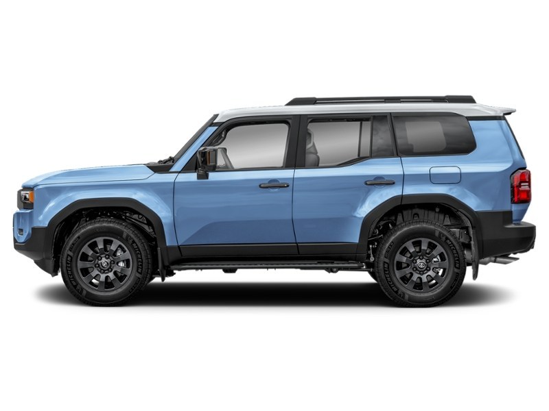 2027 Toyota Land Cruiser 4WD Heritage Blue w/Light Grey Roof  Shot 3