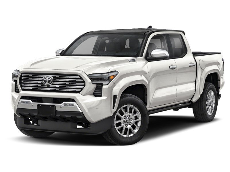 2025 Toyota Tacoma Hybrid TRAIL HUNTER White/Black Roof  Shot 10