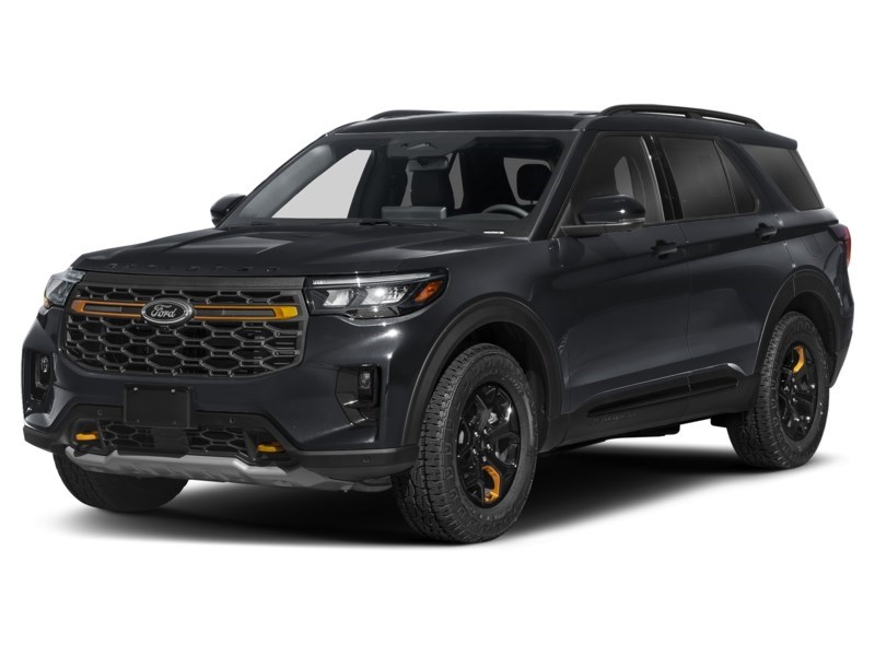 2026 Ford Explorer Tremor 4WD Agate Black Metallic  Shot 4