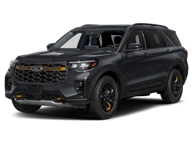 2027 Ford Explorer Tremor 4WD Agate Black Metallic  Shot 1