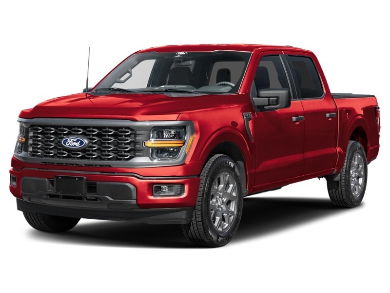 2026 Ford F-150 STX 4WD SuperCrew 5.5' Box Ruby Red Metallic Tinted Clearcoat  Shot 4