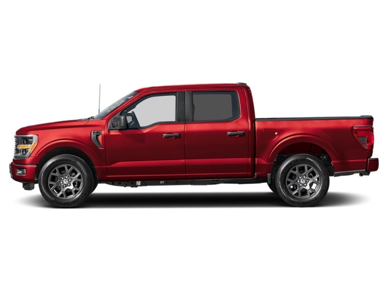 2026 Ford F-150 STX 4WD SuperCrew 5.5' Box Ruby Red Metallic Tinted Clearcoat  Shot 3