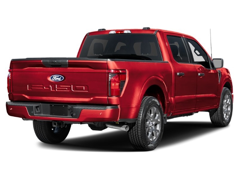 2026 Ford F-150 STX 4WD SuperCrew 5.5' Box Ruby Red Metallic Tinted Clearcoat  Shot 2