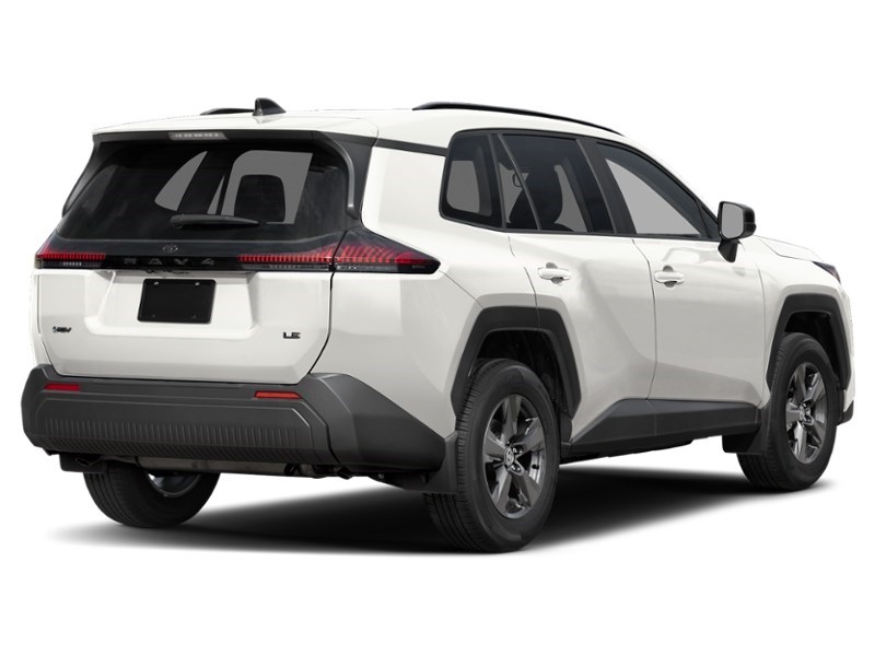 2026 Toyota RAV4 LE AWD White  Shot 6
