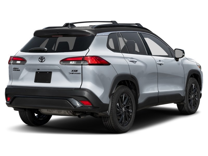 2026 Toyota Corolla Cross Hybrid Hybrid XSE AWD Sonic Silver Metallic w/Black Roof  Shot 2