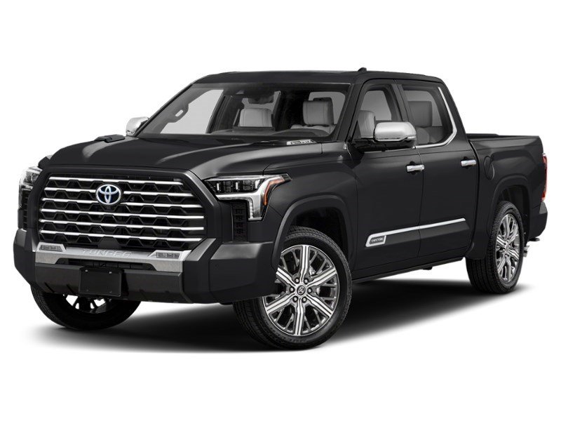 2026 Toyota Tundra Hybrid 4x4 Crewmax Capstone Hybrid Midnight Black Metallic  Shot 1